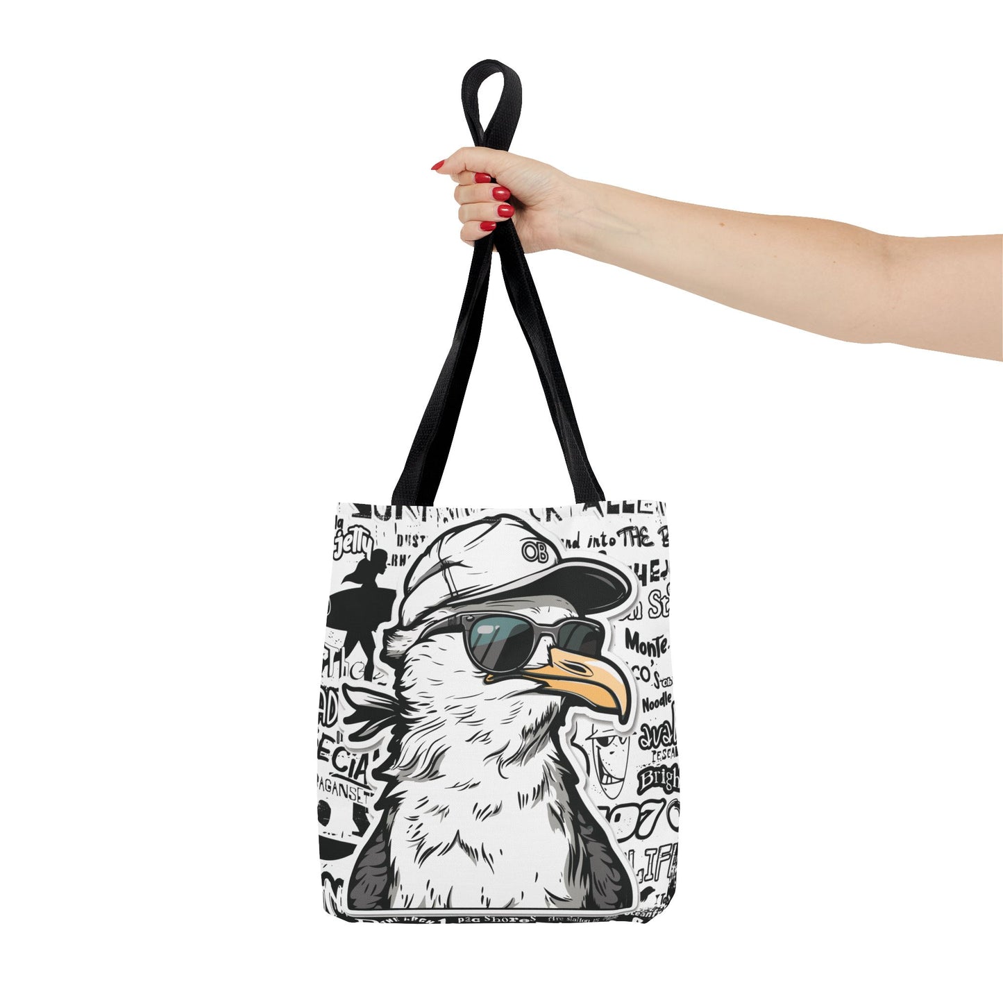 OB Seagull Grafitti Tote Bag
