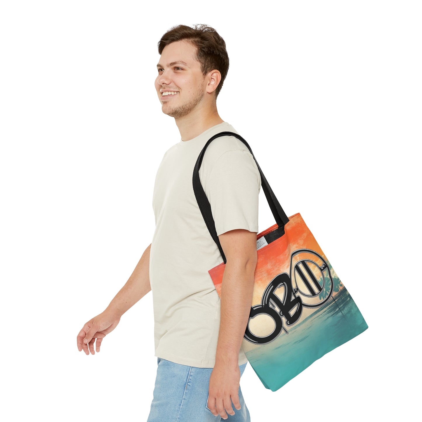 OB Pause Sunset Tote Bag