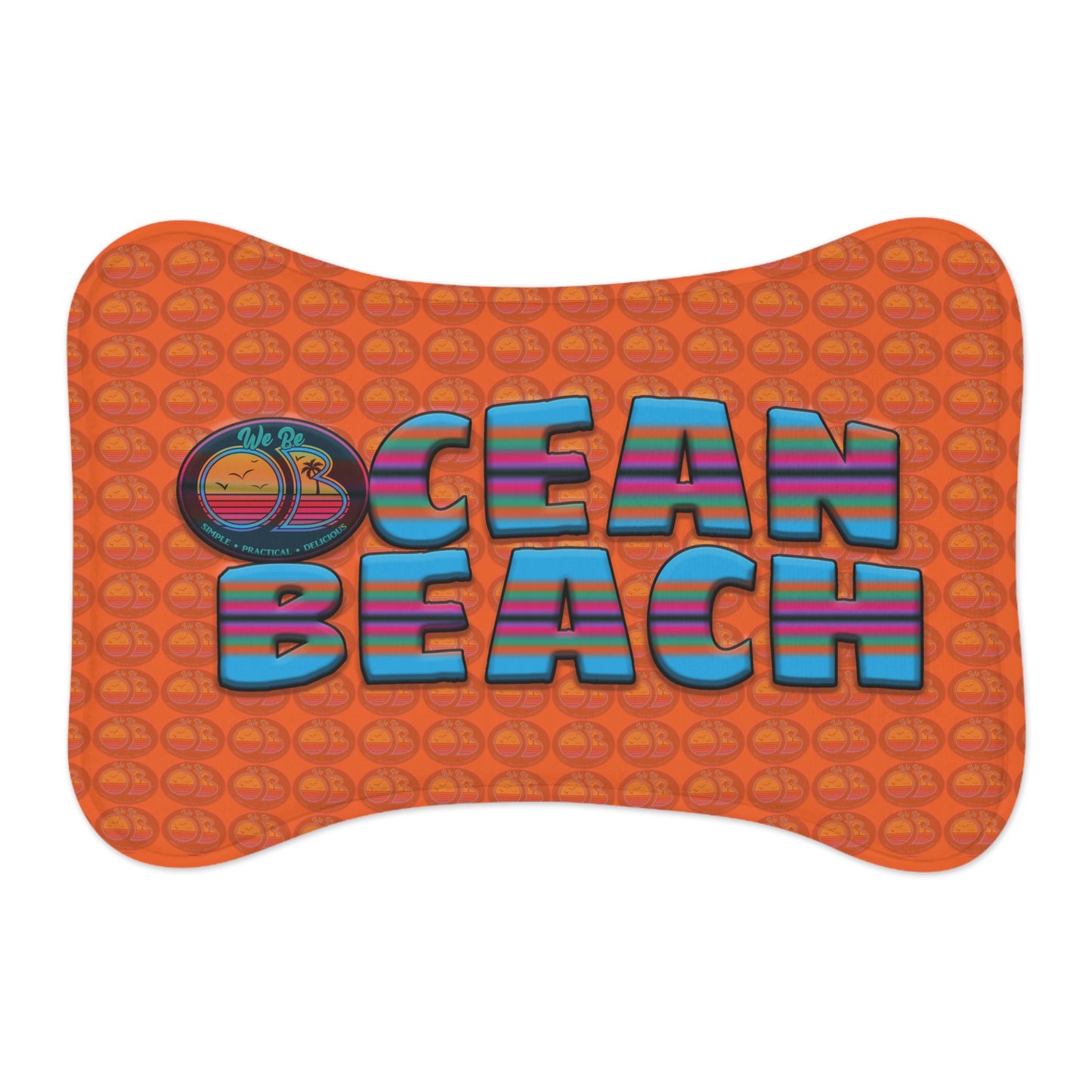 We Be OB Pet Feeding Mat