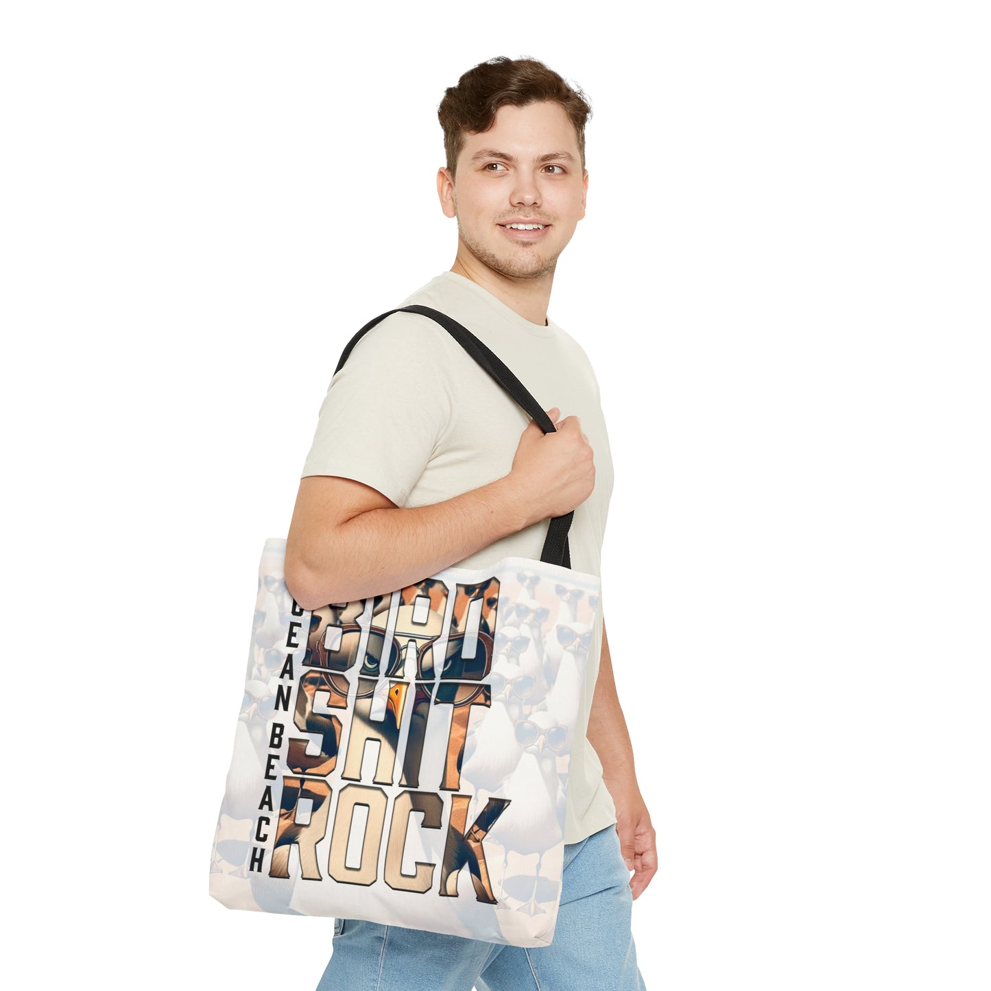 Seagull Splatter Satchel - The Ultimate Birdy 'Bombs Away' Tote Bag