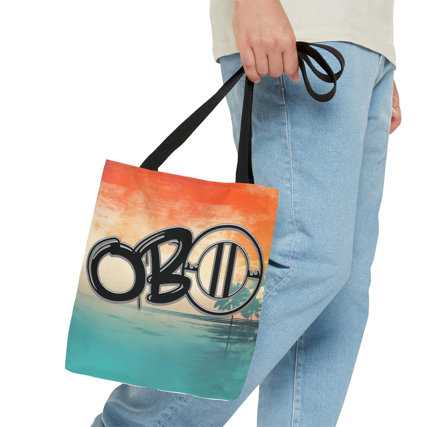 OB Pause Sunset Tote Bag