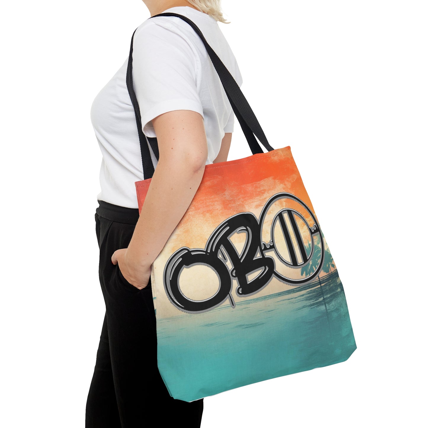 OB Pause Sunset Tote Bag