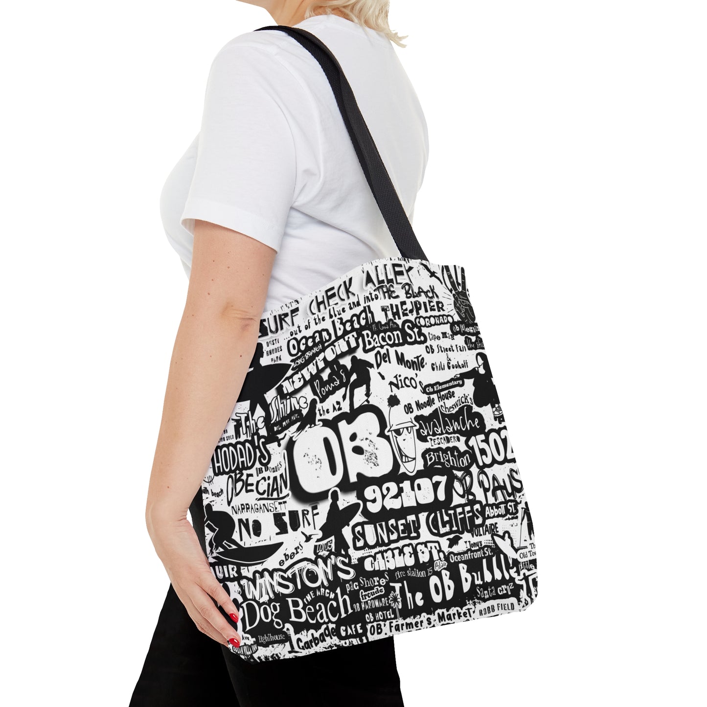 OB Graffiti Tote Bag