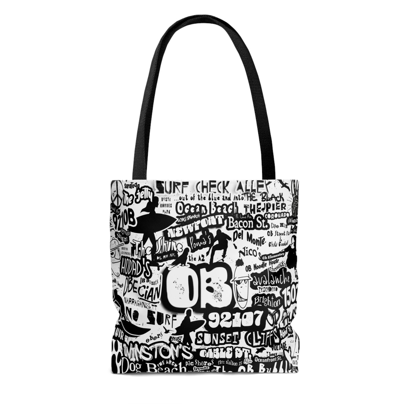 OB Graffiti Tote Bag