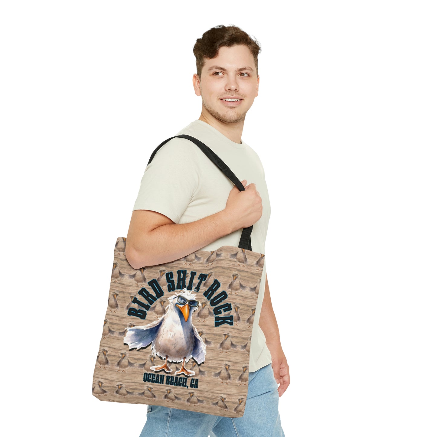 Bird Shit Rock Tote Bag