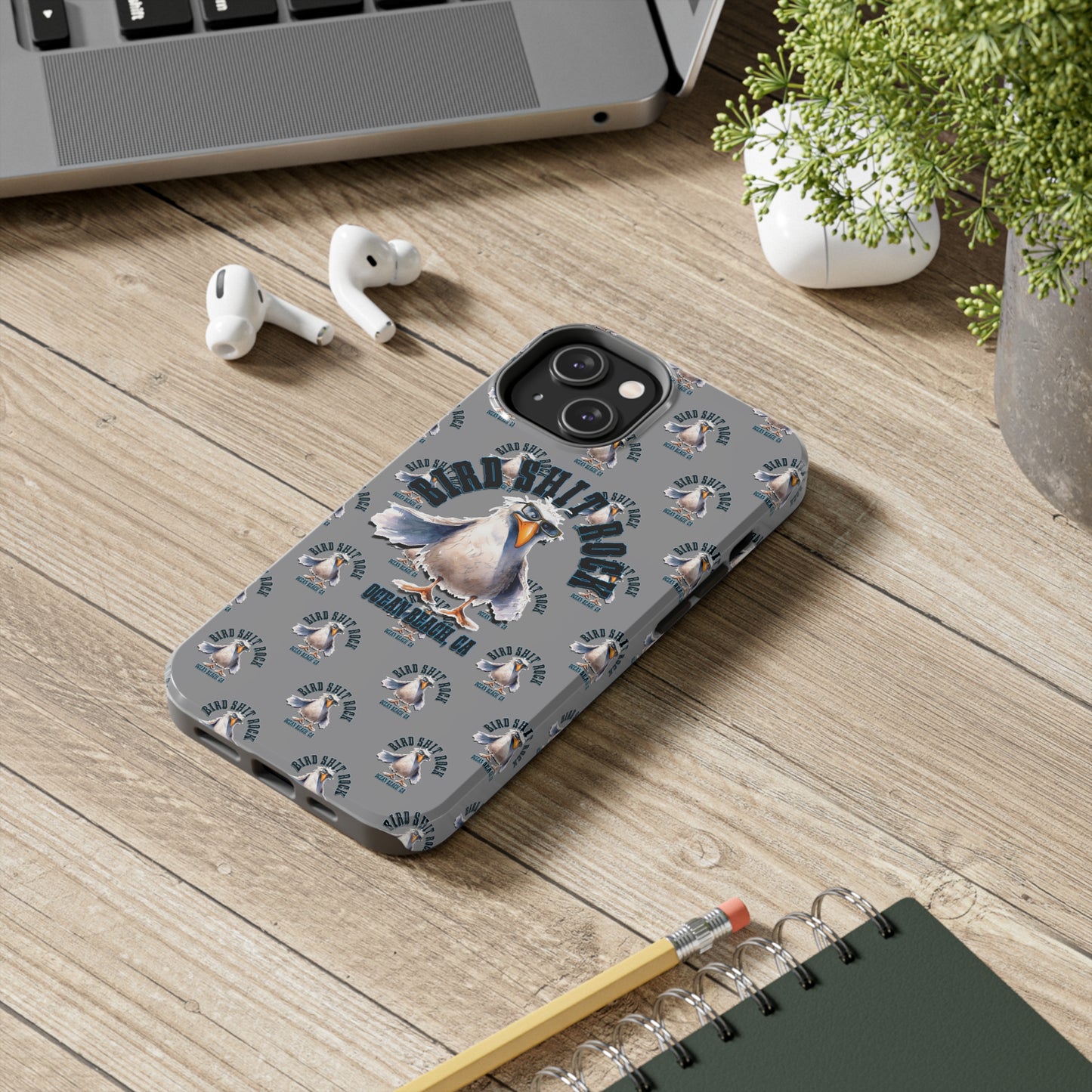 Bird Shit Rock Tough Phone Case