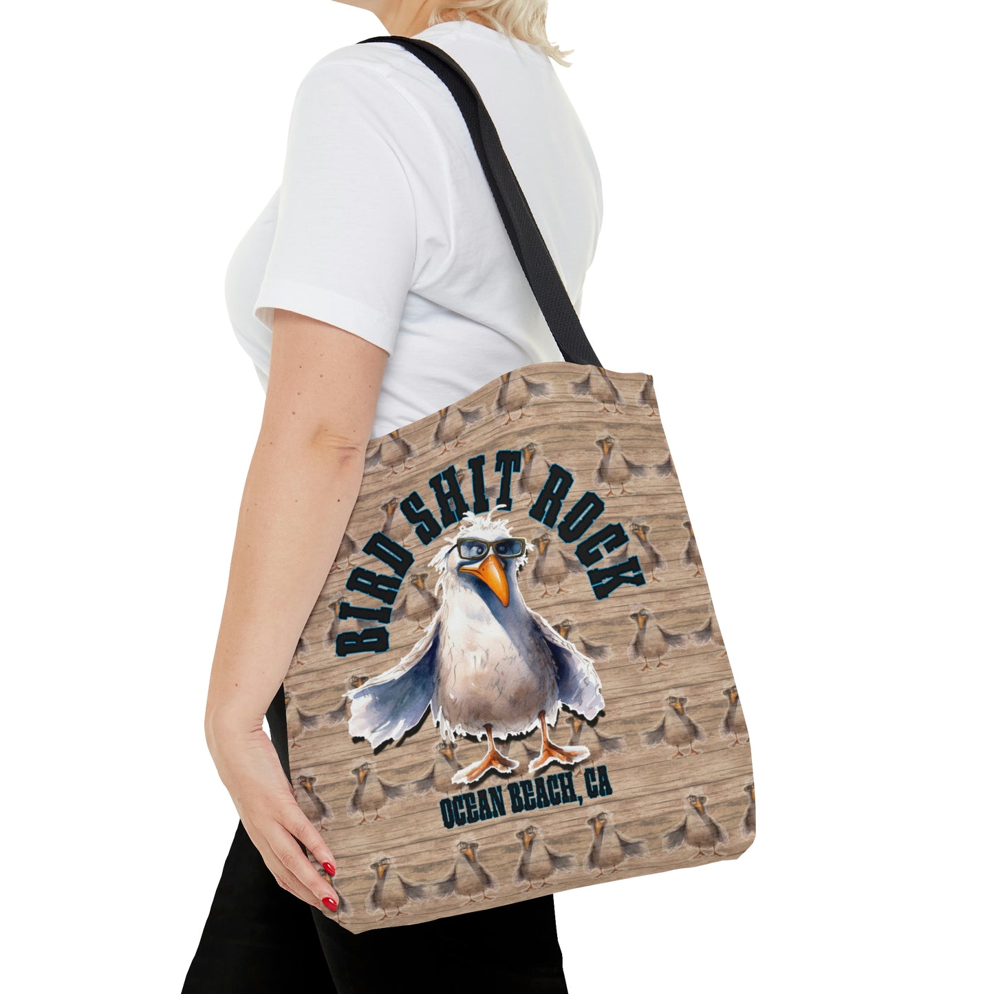 Bird Shit Rock Tote Bag