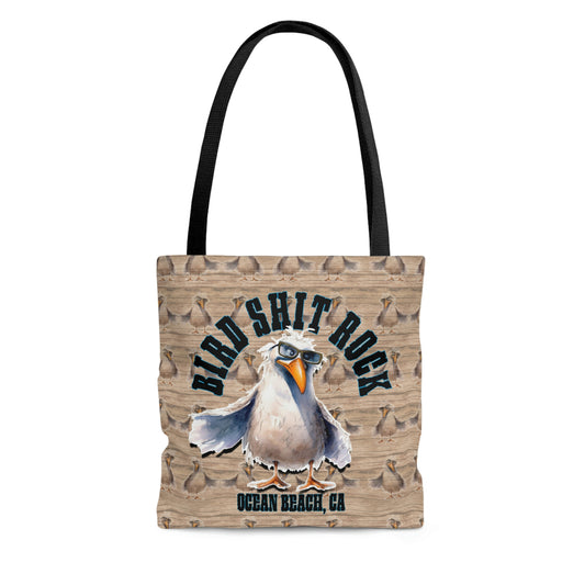 Bird Shit Rock Tote Bag