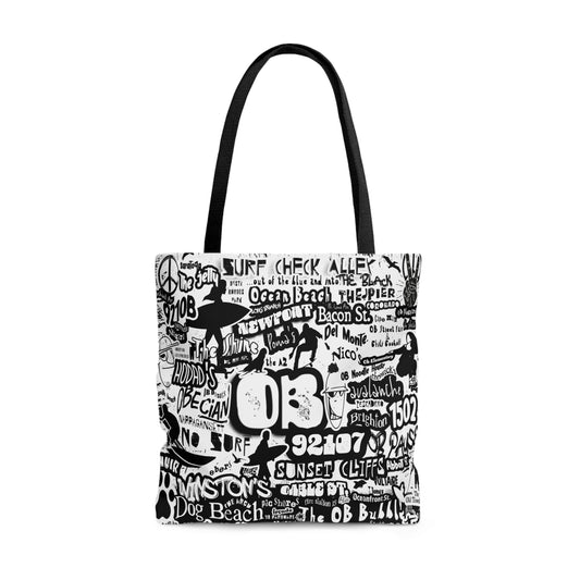 OB Graffiti Tote Bag