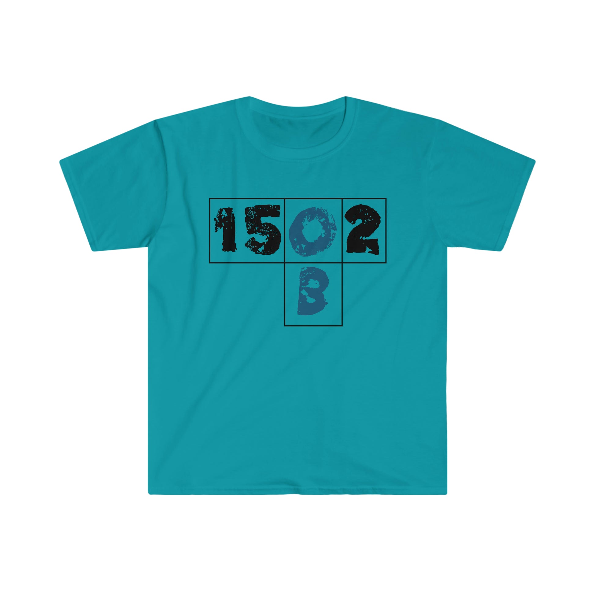 OB 1502 - Tropical Blue T-Shirt - Ocean Beach, CA