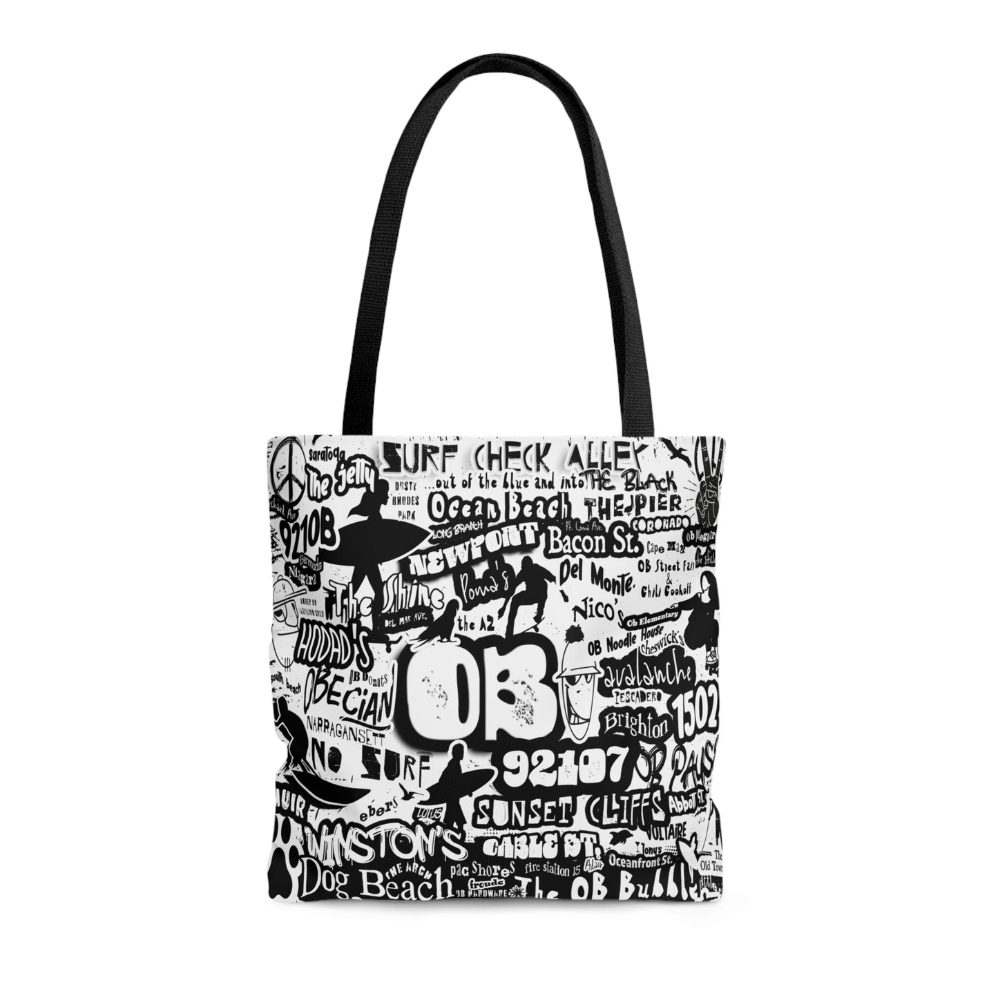 OB Graffiti Tote Bag