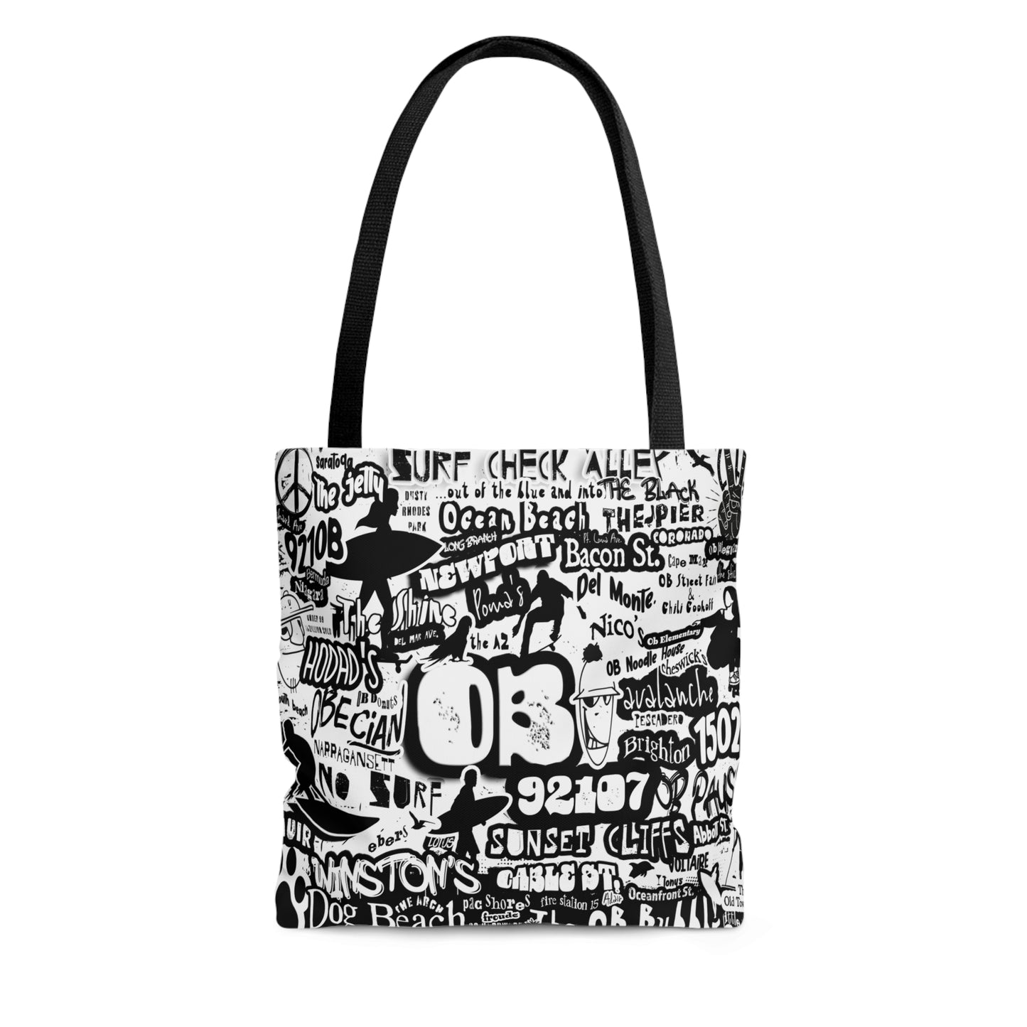 OB Graffiti Tote Bag