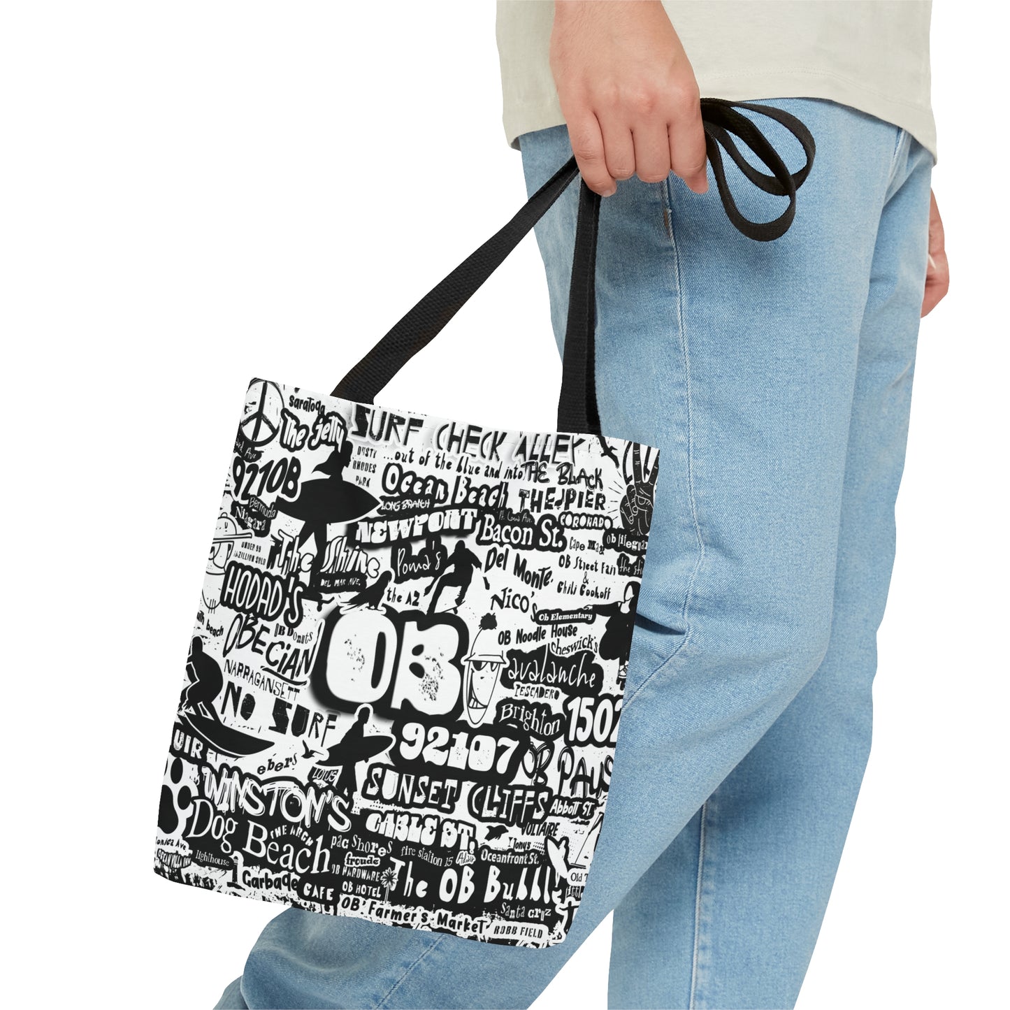 OB Graffiti Tote Bag
