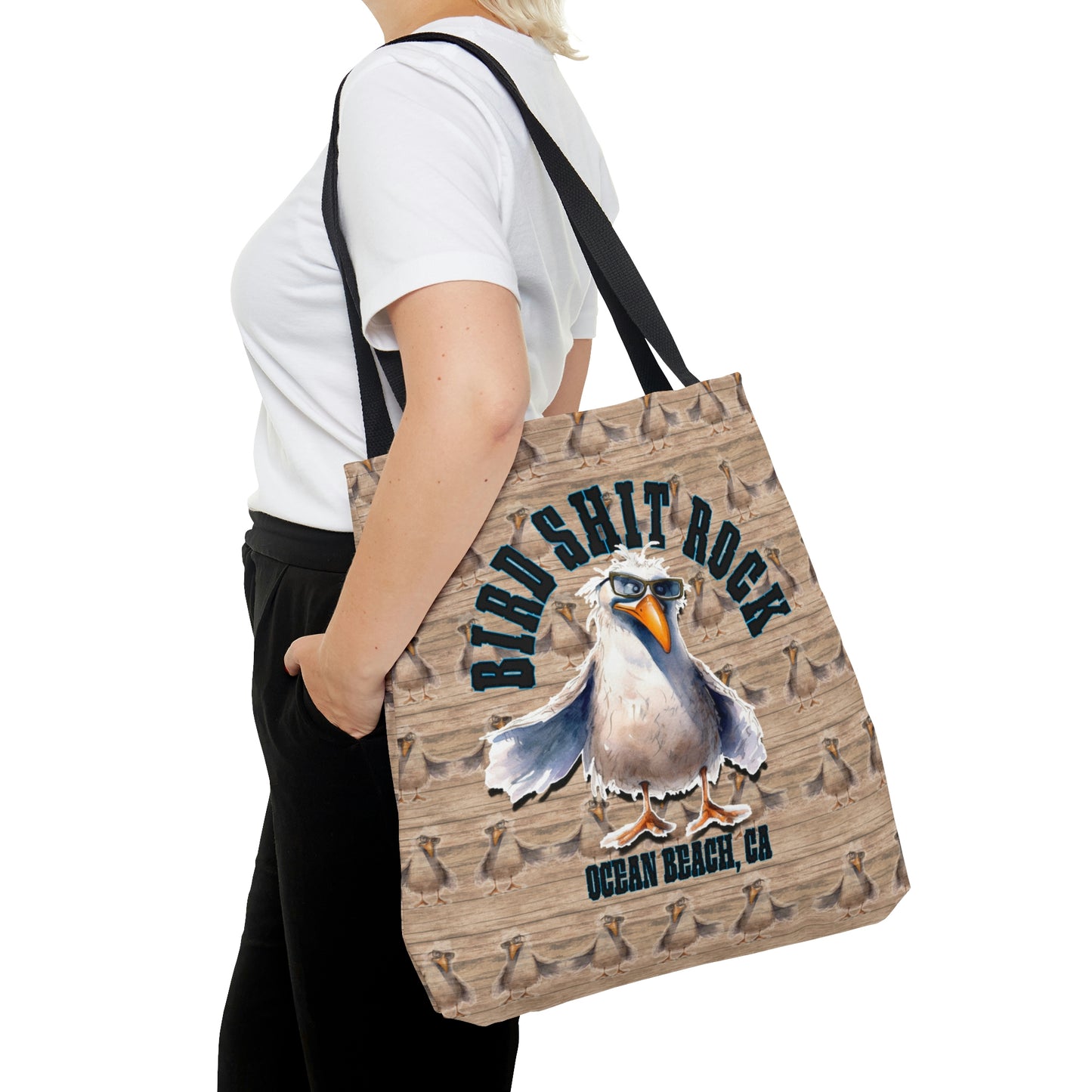 Bird Shit Rock Tote Bag