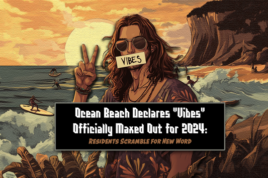 Ocean Beach Declares "Vibes" Officially Maxed Out for 2024: Residents Scramble for New Word