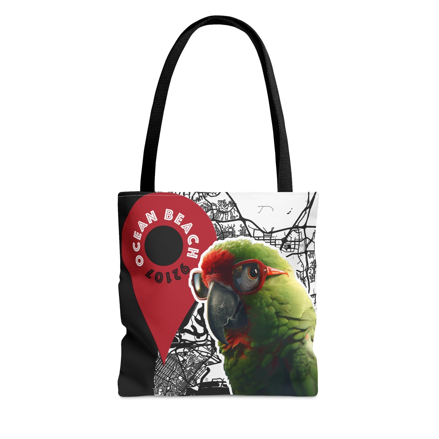 Squawk & Swagger Tote: Red-Crowned Radiance