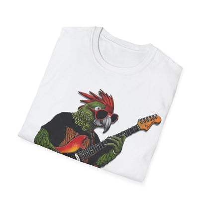 Rocker Parrot Softstyle T-Shirt