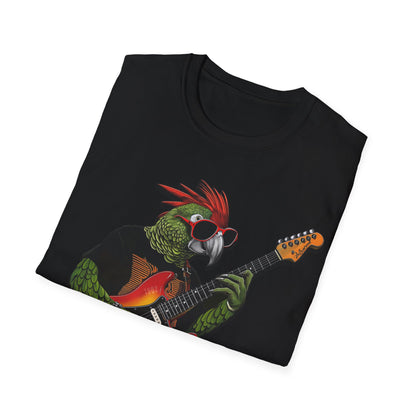 Rocker Parrot Softstyle T-Shirt