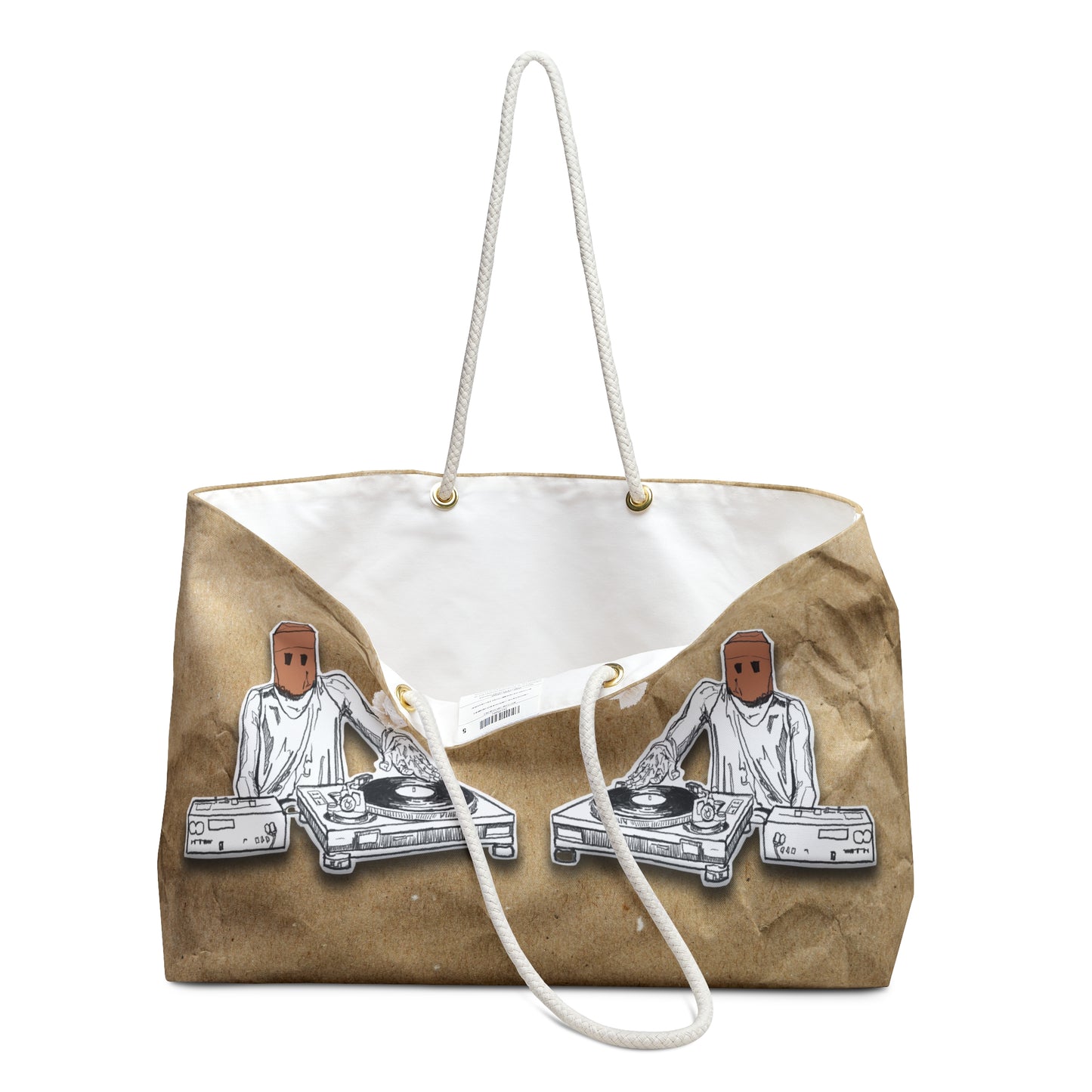 Paper Bag DJ's Weekender Bag - Annie Seaberg