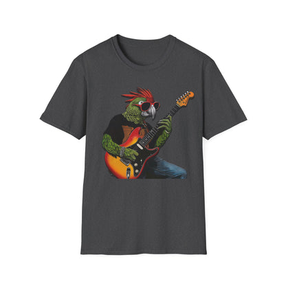 Rocker Parrot Softstyle T-Shirt