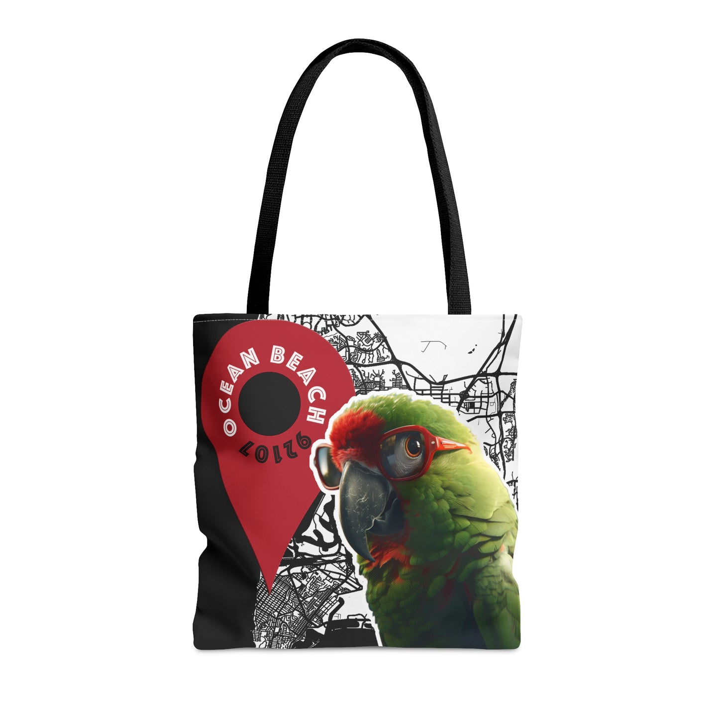 Squawk & Swagger Tote: Red-Crowned Radiance