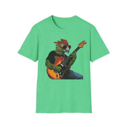 Rocker Parrot Softstyle T-Shirt