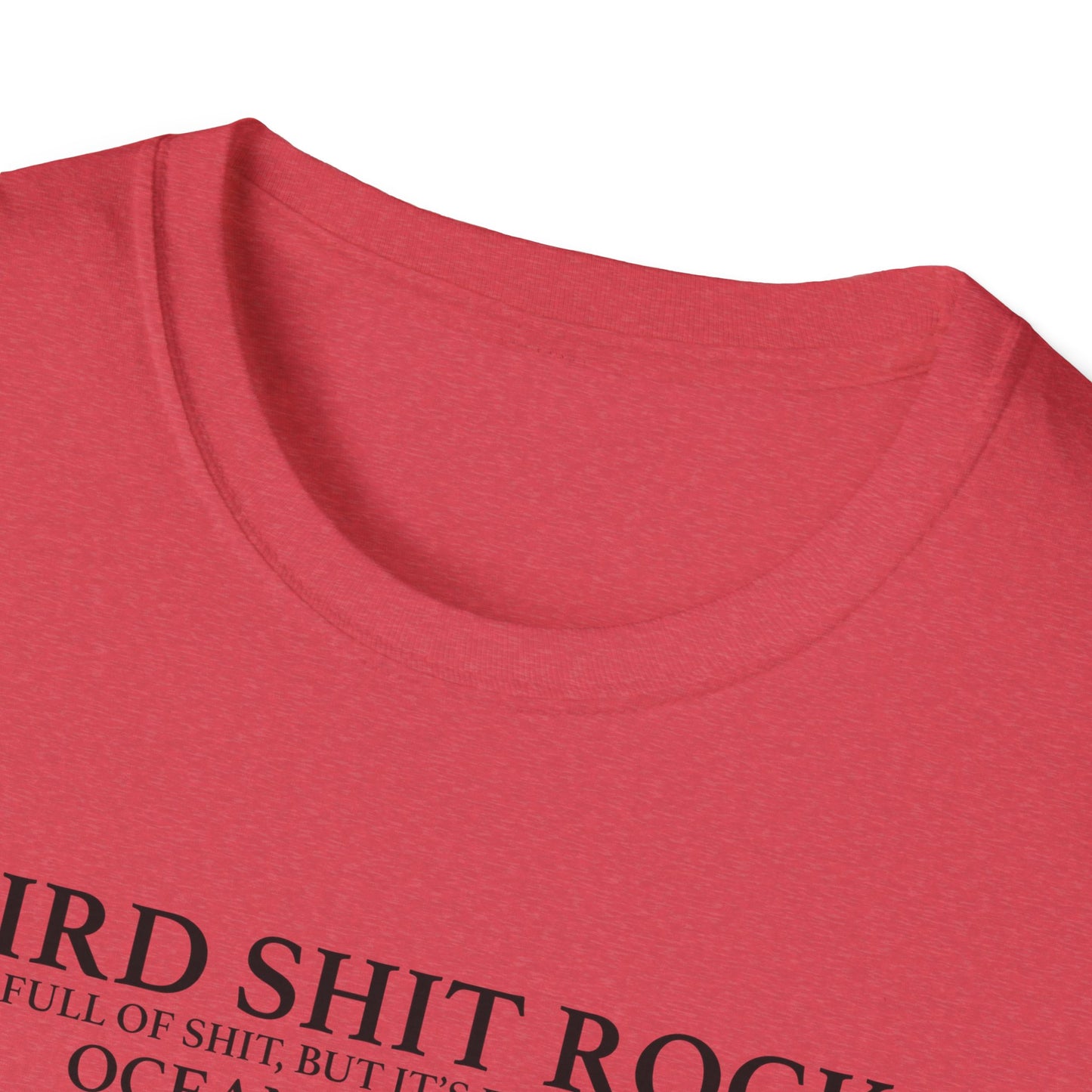 Bird Shit Rock Softstyle T-Shirt - Far From Shitty