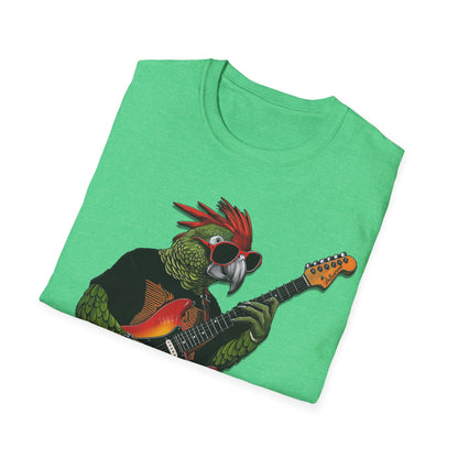 Rocker Parrot Softstyle T-Shirt