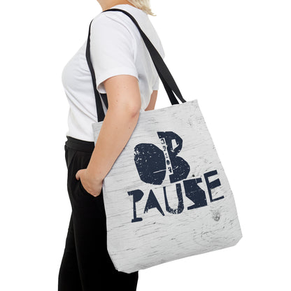 OB Pause Tote Bag