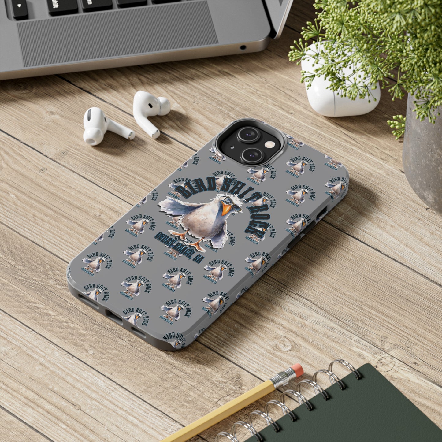 Bird Shit Rock Tough Phone Case