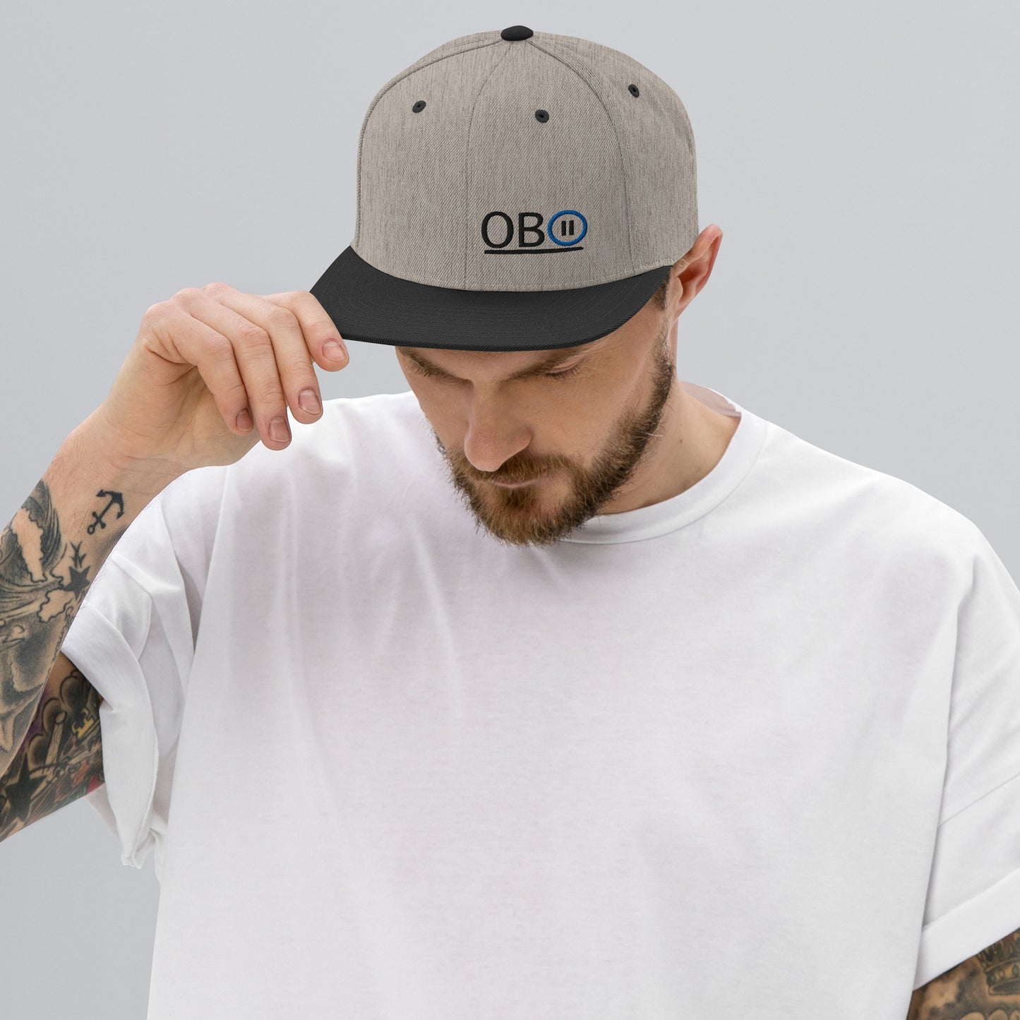 OB Pause Classic Snapback Hat - Ocean Beach, CA