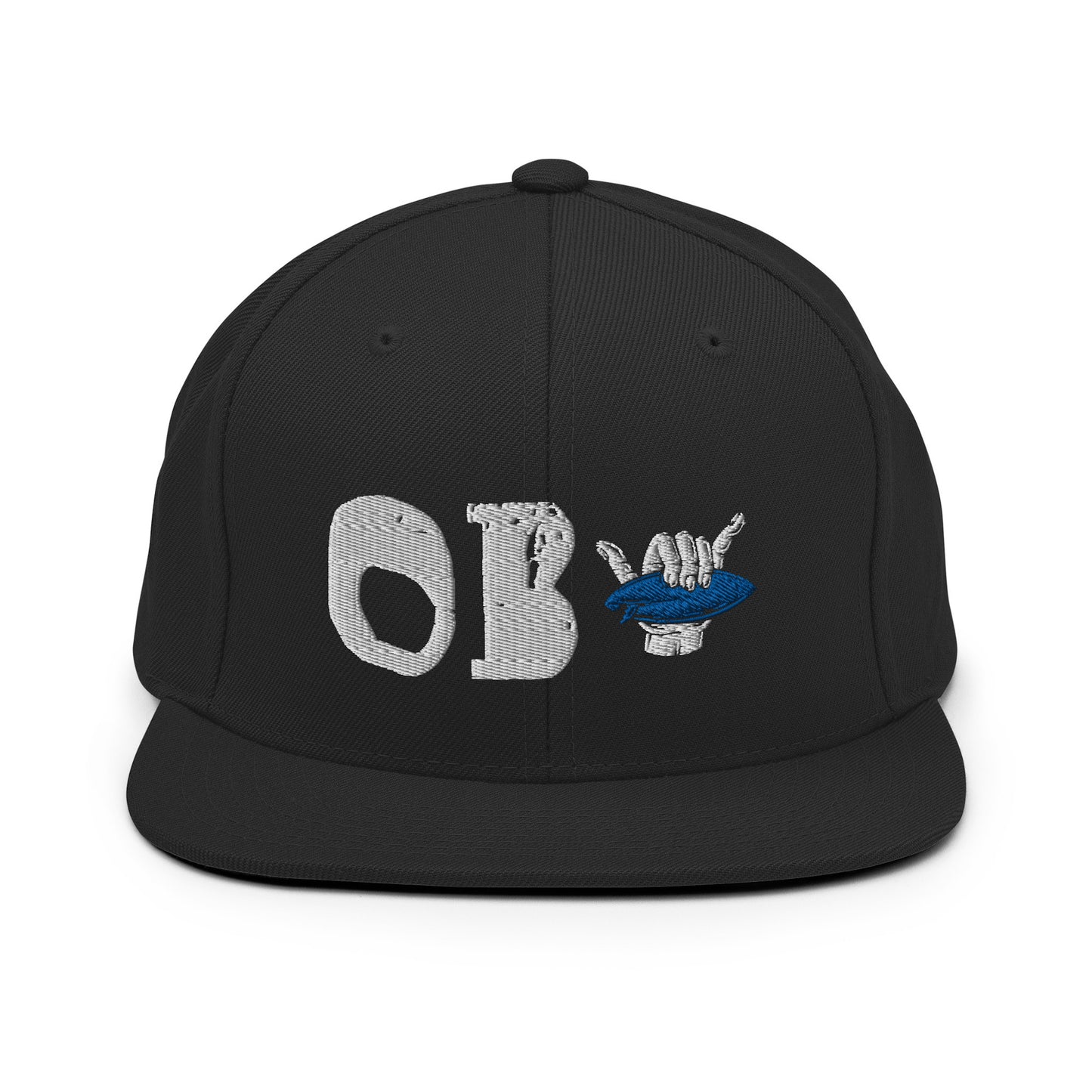 OB - Ocean Beach Shaka Hat -Black